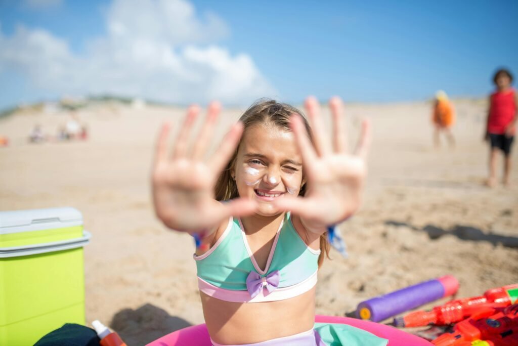 Sun Factor Protection Tips For Children - Giving Skin