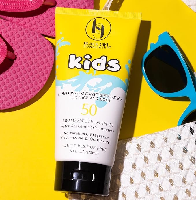 A Review of Black Girl Sunscreen Kids Broad Spectrum SPF 50 2 - Giving Skin