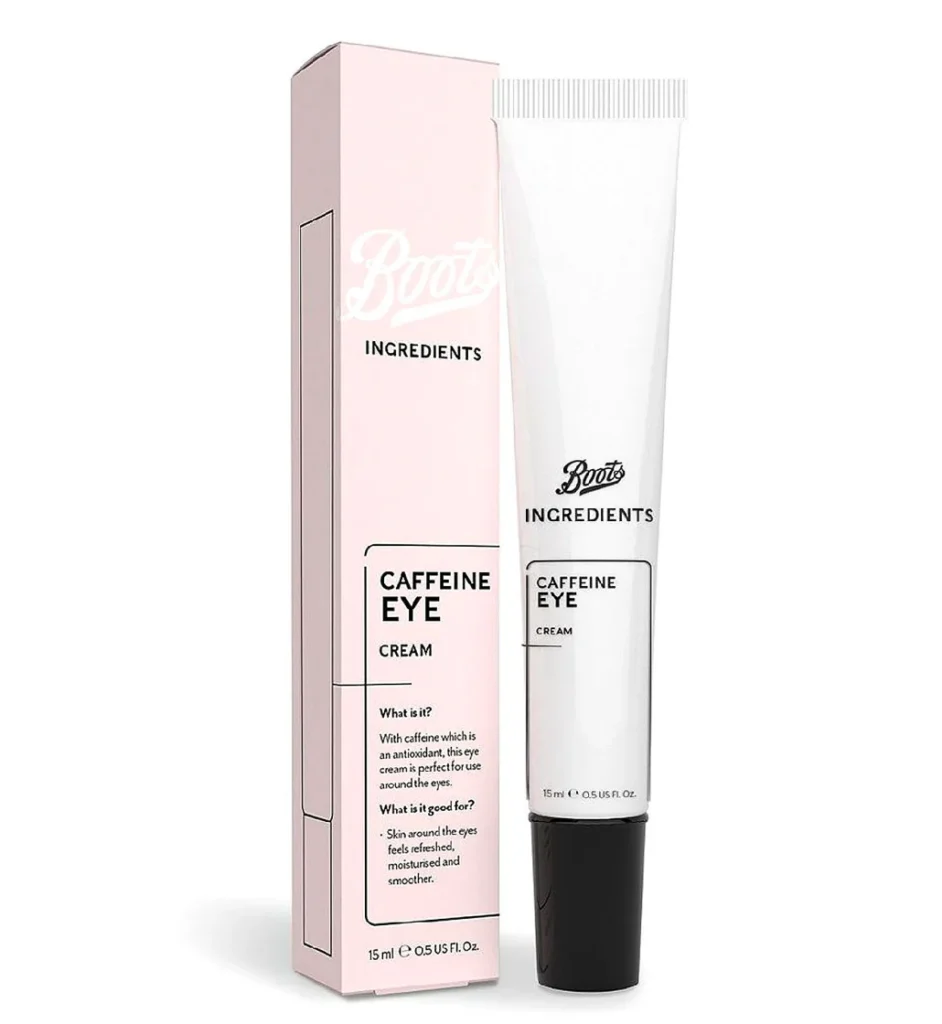 Boots Caffeine Eye Cream 2 - Giving Skin